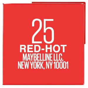 hohtohuulipuna Maybelline Superstay Vinyl Link 25-red-hot