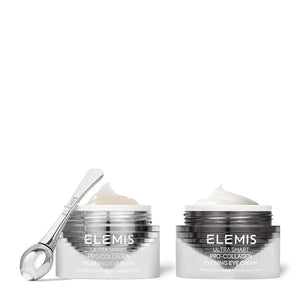 Unisex kosmetiikkasetti Elemis Ultra Smart Collagen Evening Eye Cream Duo 2 Kappaletta