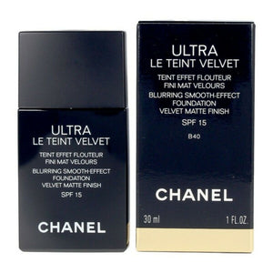 Nestemäinen meikin pohjustusaine Ultra Le Teint Velvet Chanel Spf 15