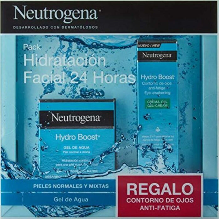 Unisex kosmetiikkasetti Neutrogena Hydro Boost Geeli (2 pcs)