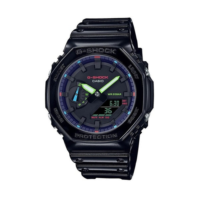 Miesten rannekellot Casio GA-2100RGB-1 (Ø 48 mm)