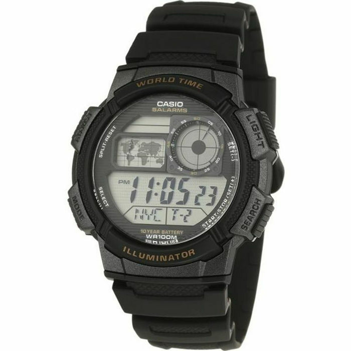 Unisex kellot Casio AE-1000W-1AVEF Digitaalinen Kvartsi Urheilu