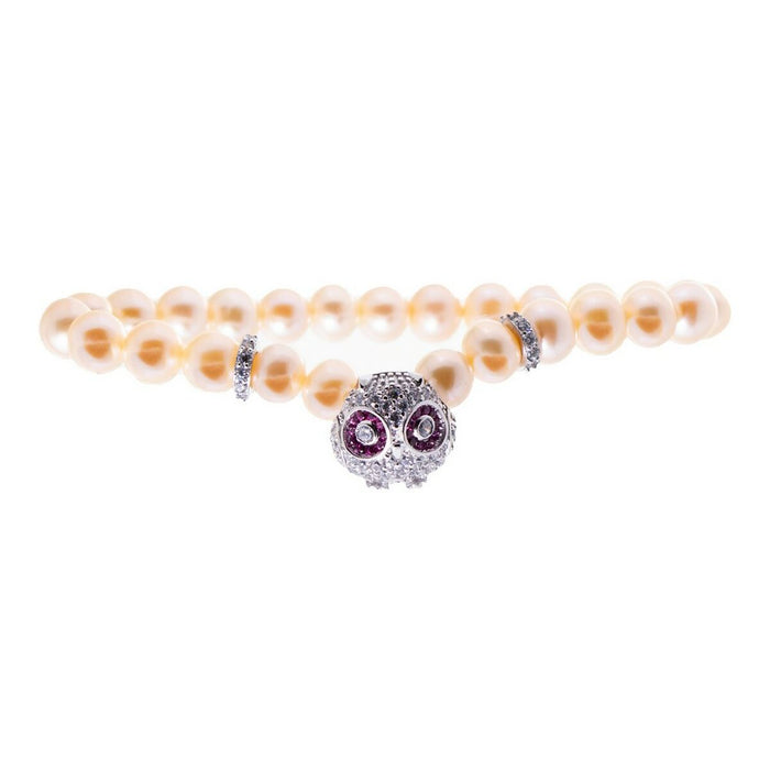 Naisten rannekorut Lancaster JLA-BR-OWL-1-PE 16 mm