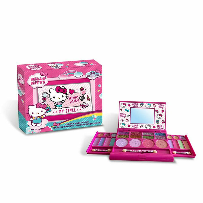 Lasten meikkisetti Hello Kitty Hello Kitty Paleta Maquillaje (30 pcs)