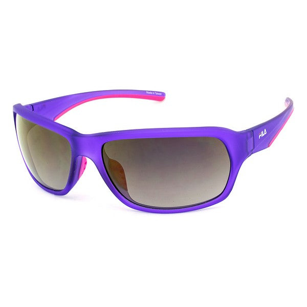 Unisex aurinkolasit Fila SF-201-C4 (Ø 63 mm) Harmaa Pinkki Violetti (ø 63 mm)